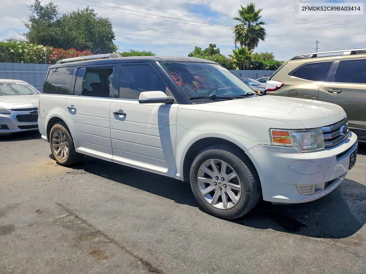 2009 Ford Flex Sel VIN: 2FMDK52C89BA03414 Lot: 61977906