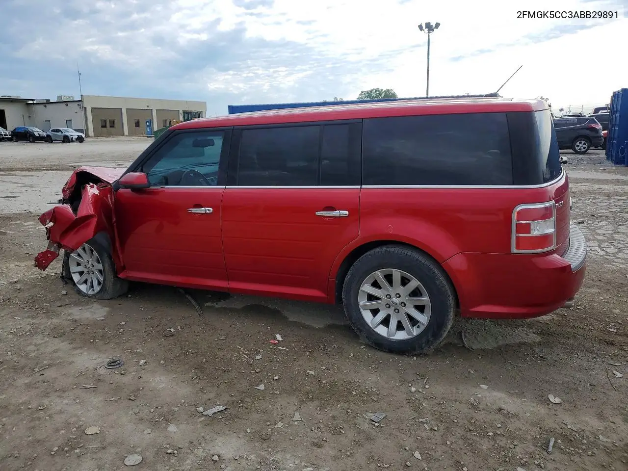 2010 Ford Flex Sel VIN: 2FMGK5CC3ABB29891 Lot: 58518096