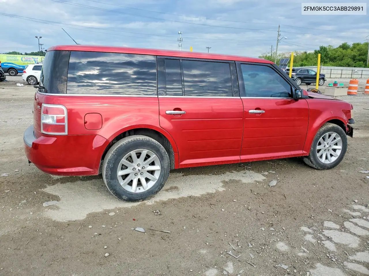 2010 Ford Flex Sel VIN: 2FMGK5CC3ABB29891 Lot: 58518096