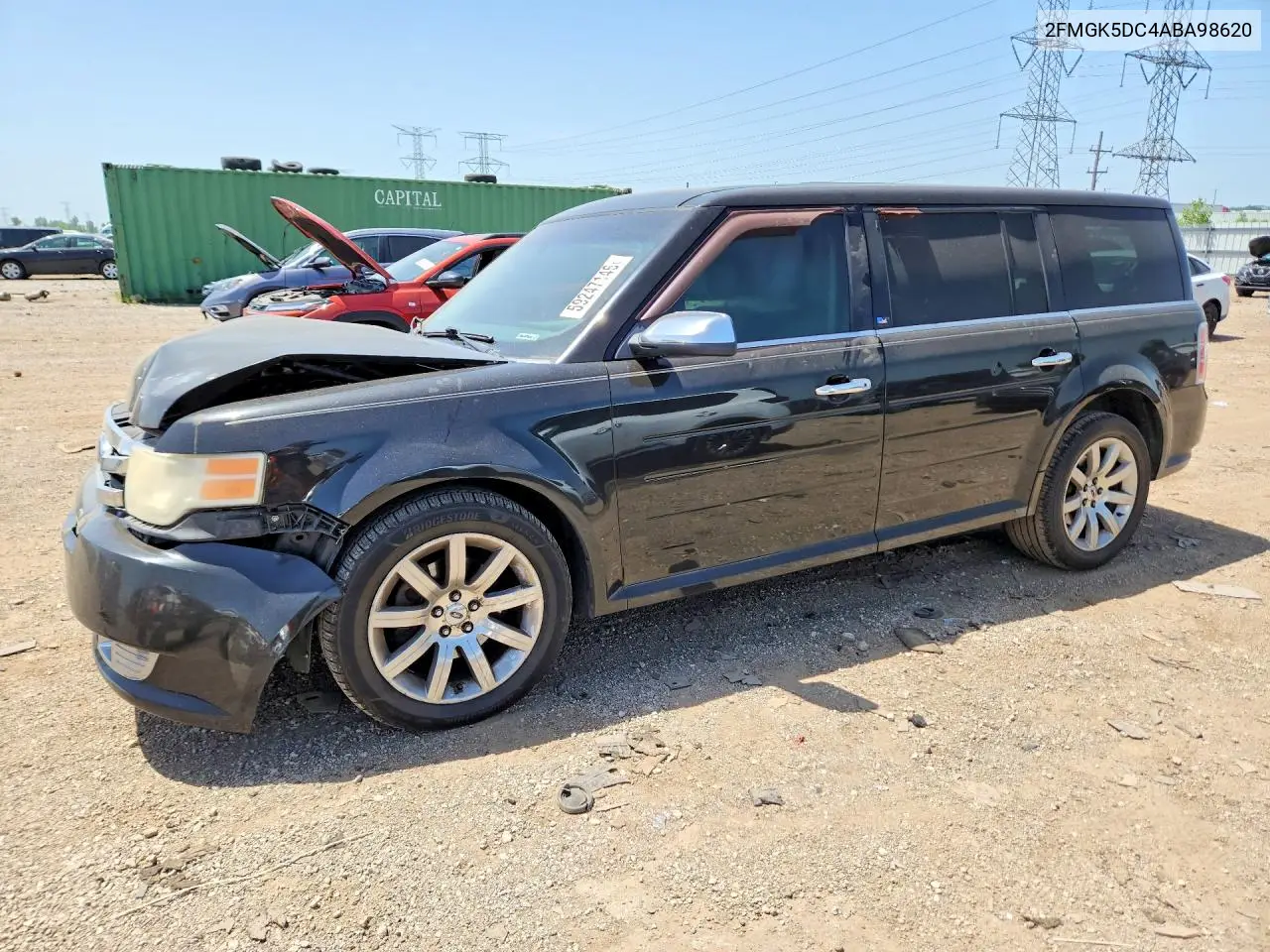 2010 Ford Flex Limited VIN: 2FMGK5DC4ABA98620 Lot: 59247146