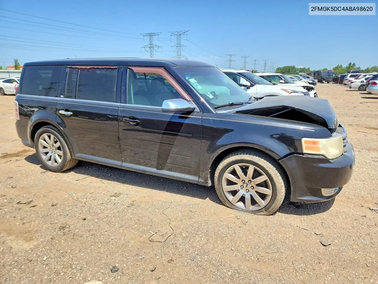 2010 Ford Flex Limited VIN: 2FMGK5DC4ABA98620 Lot: 59247146