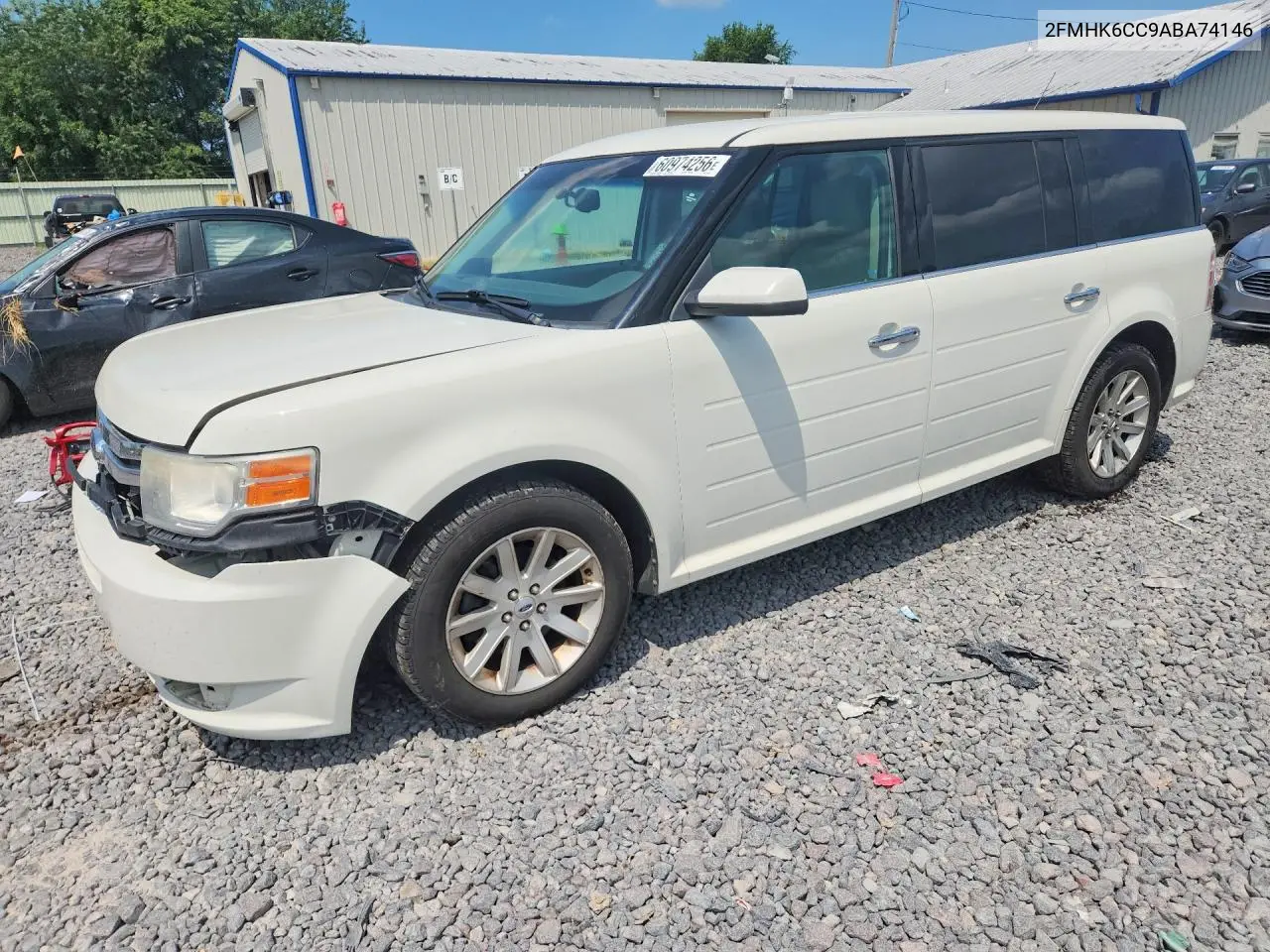 2010 Ford Flex Sel VIN: 2FMHK6CC9ABA74146 Lot: 60974256