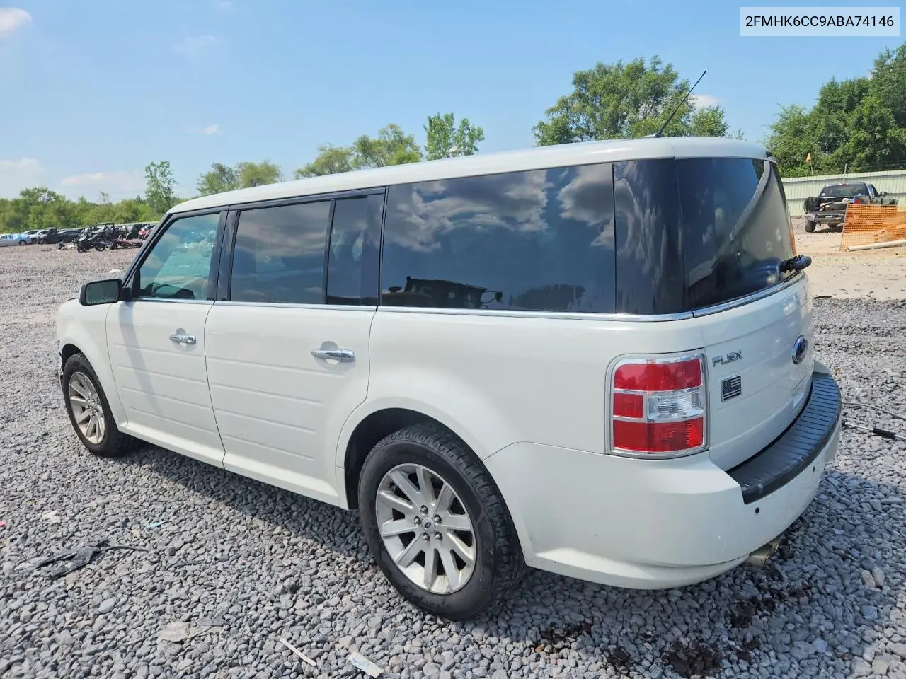 2010 Ford Flex Sel VIN: 2FMHK6CC9ABA74146 Lot: 60974256