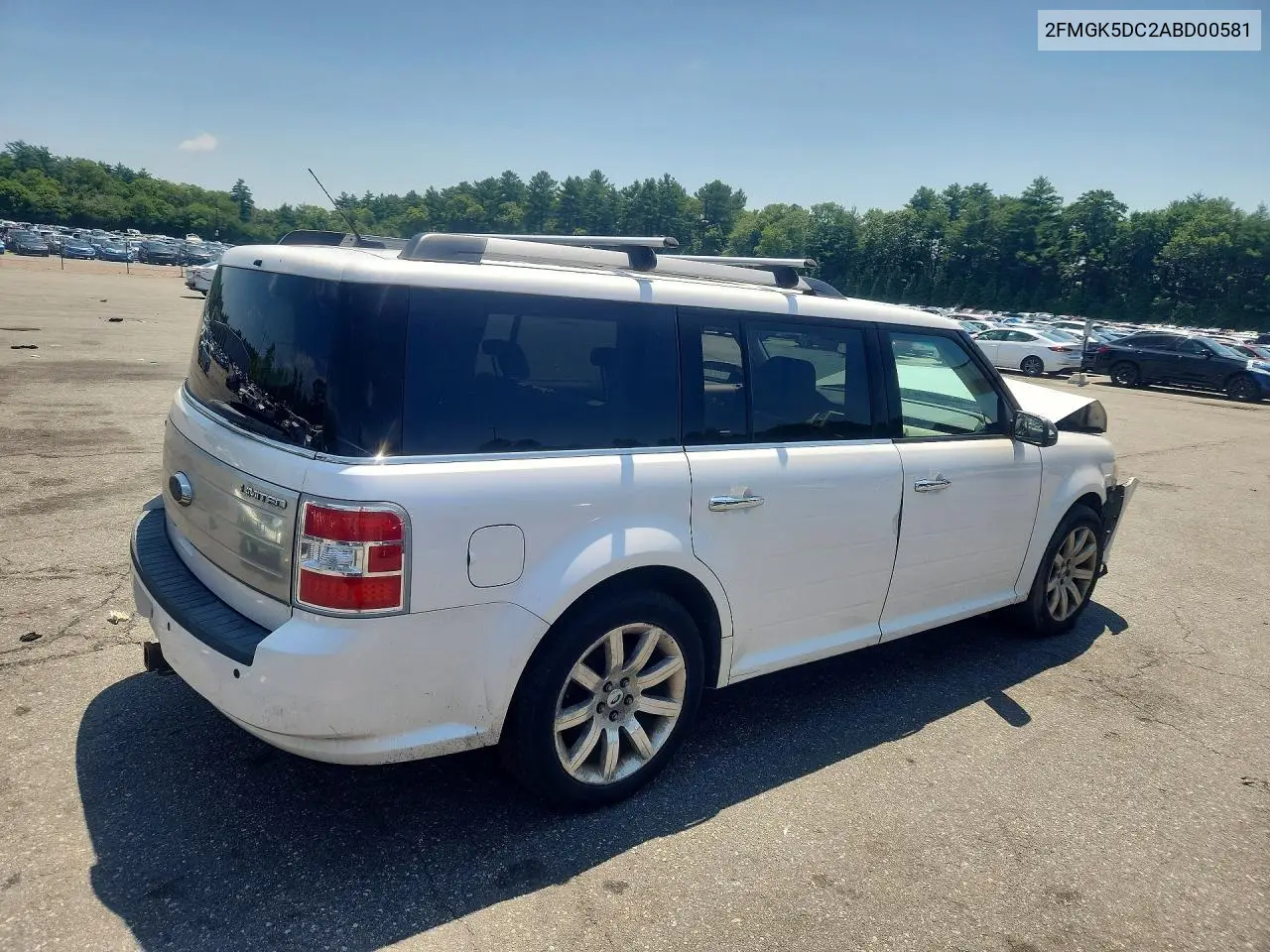 2010 Ford Flex Limited VIN: 2FMGK5DC2ABD00581 Lot: 85616565