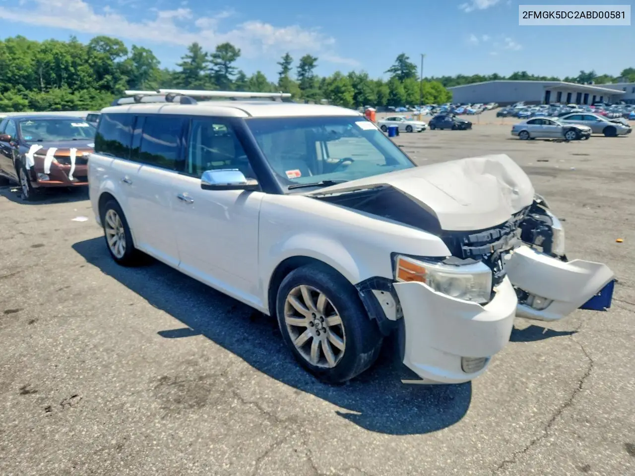 2010 Ford Flex Limited VIN: 2FMGK5DC2ABD00581 Lot: 85616565