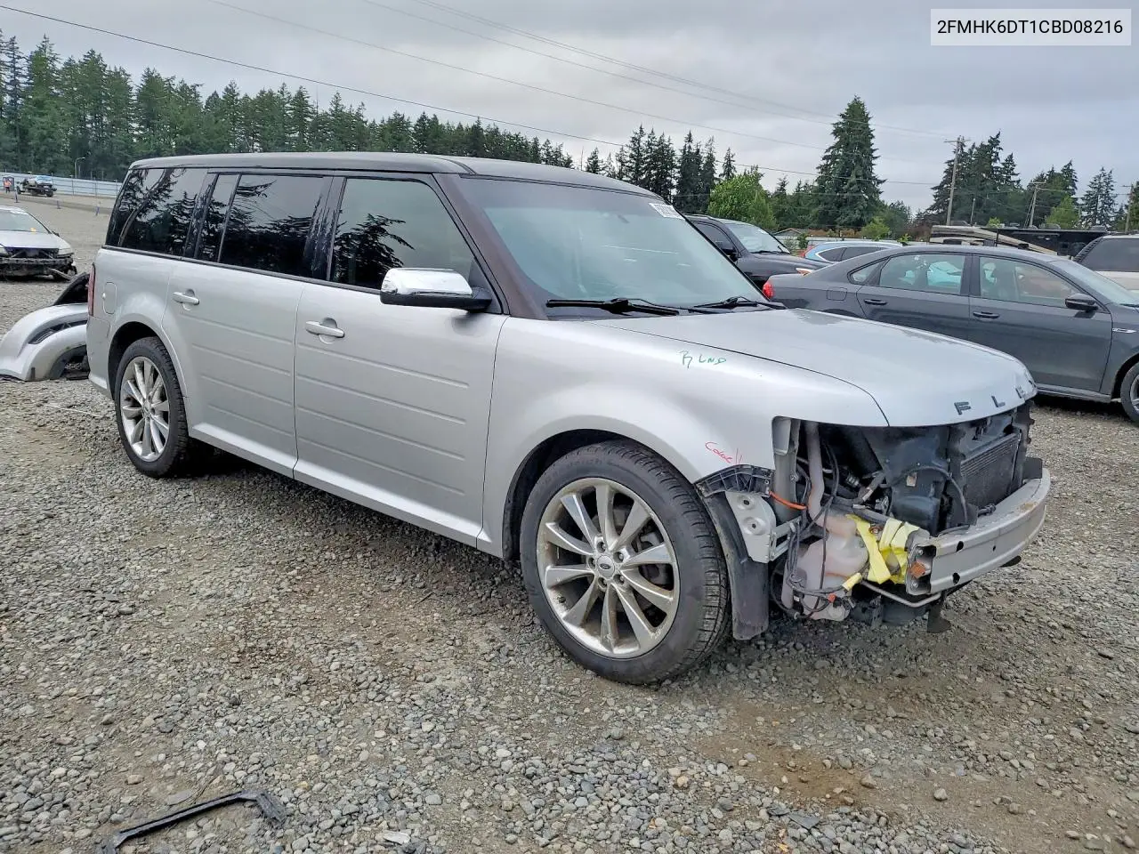 2012 Ford Flex Limited VIN: 2FMHK6DT1CBD08216 Lot: 58321396