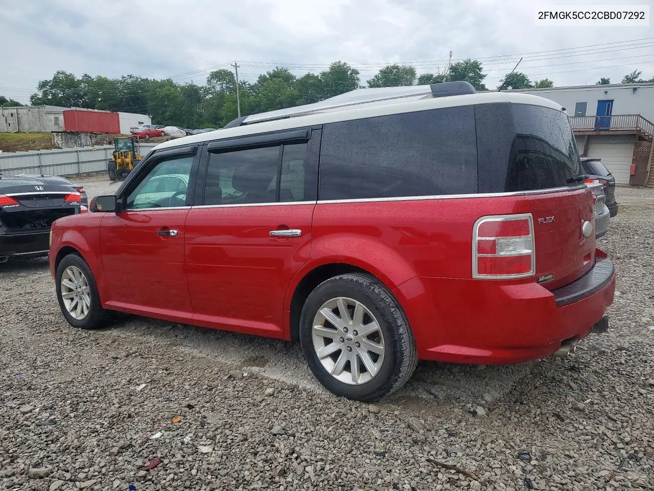 2012 Ford Flex Sel VIN: 2FMGK5CC2CBD07292 Lot: 58989896