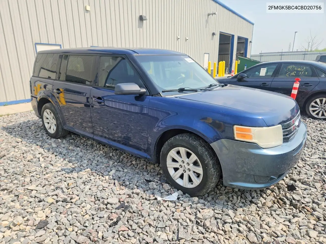 2012 Ford Flex Se VIN: 2FMGK5BC4CBD20756 Lot: 60544946