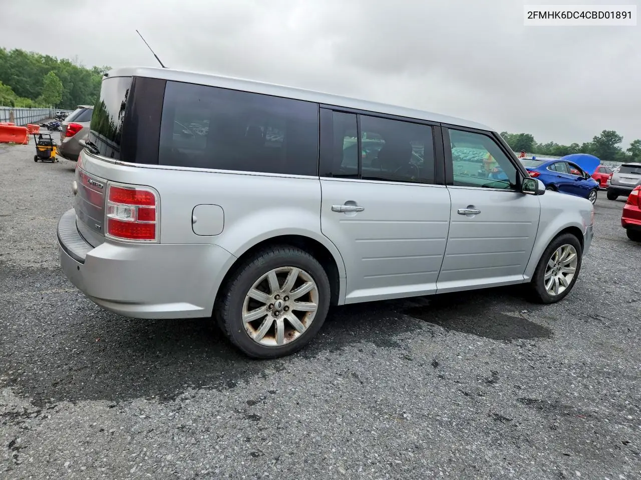 2012 Ford Flex Limited VIN: 2FMHK6DC4CBD01891 Lot: 60614726