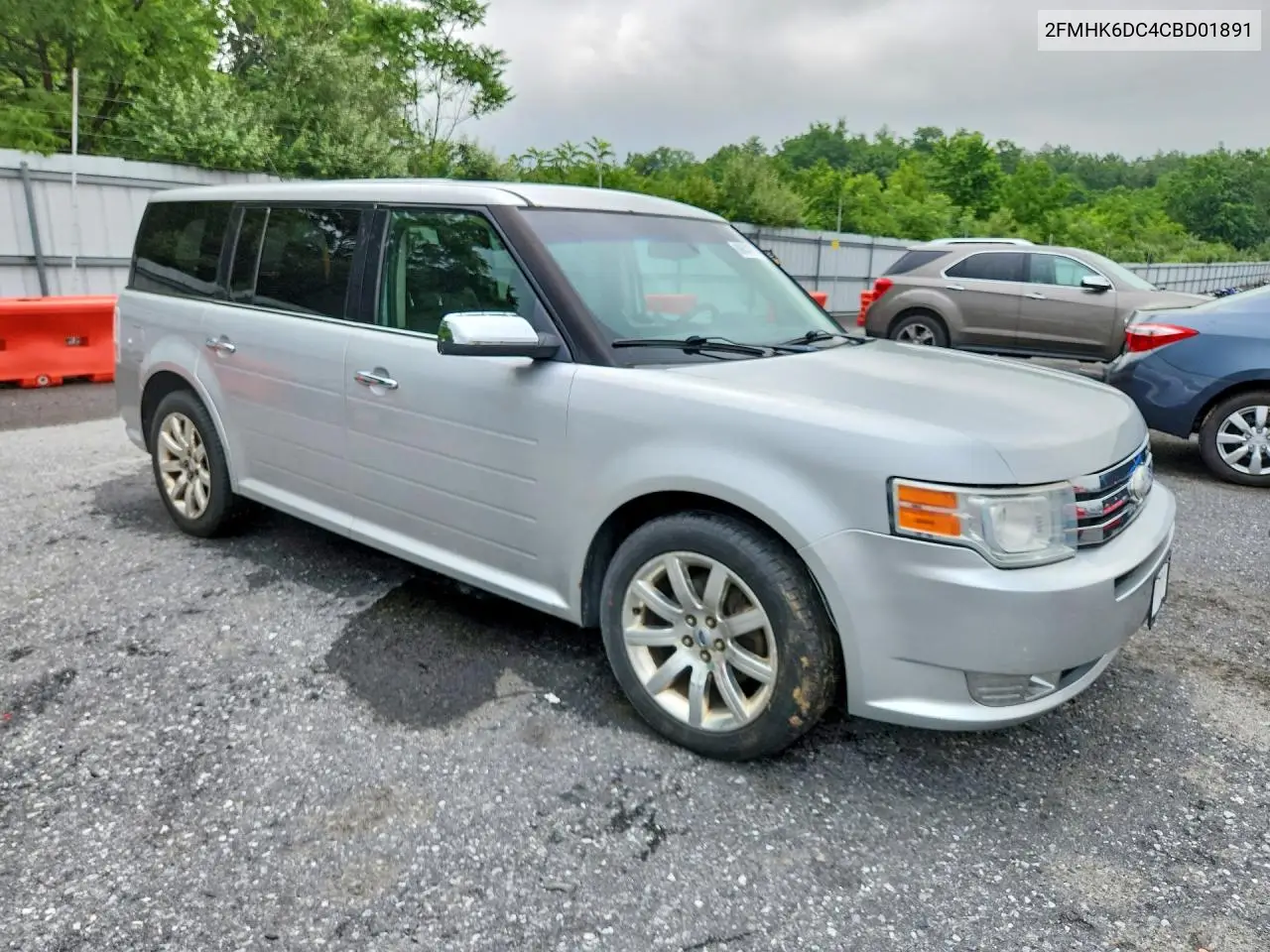 2012 Ford Flex Limited VIN: 2FMHK6DC4CBD01891 Lot: 60614726