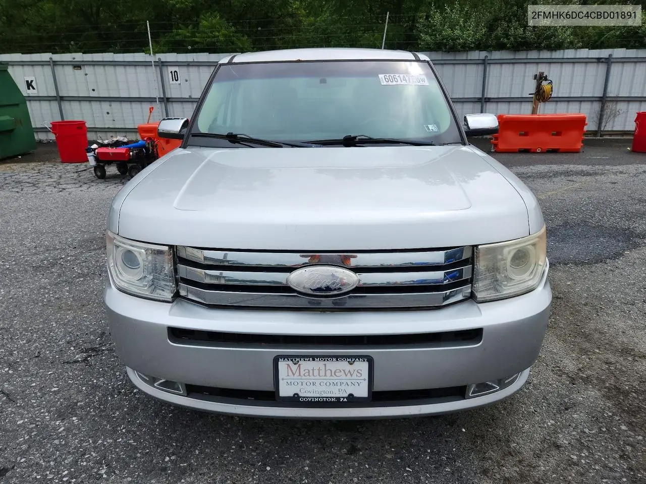 2012 Ford Flex Limited VIN: 2FMHK6DC4CBD01891 Lot: 60614726