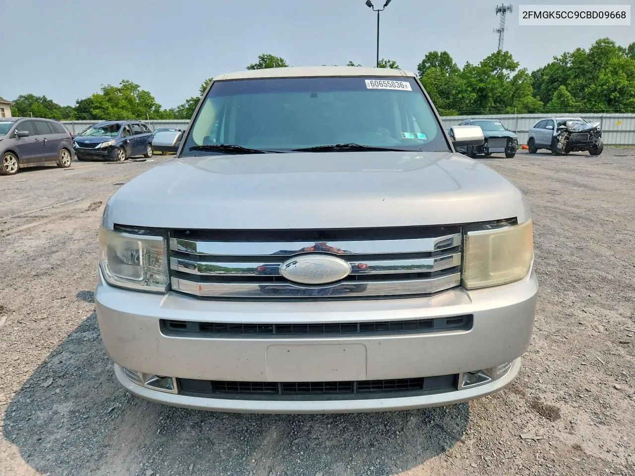 2012 Ford Flex Sel VIN: 2FMGK5CC9CBD09668 Lot: 60655836