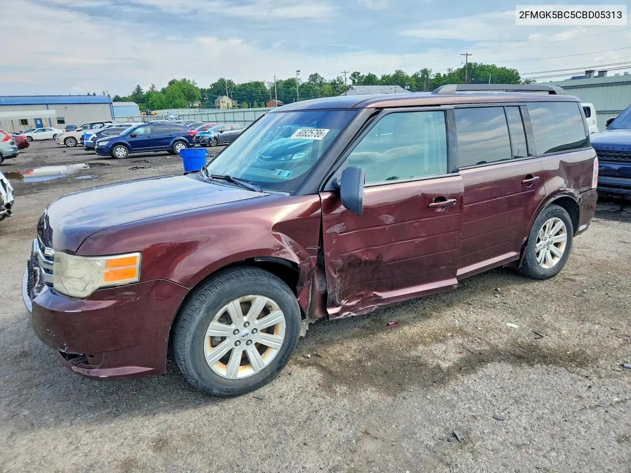 2012 Ford Flex Se VIN: 2FMGK5BC5CBD05313 Lot: 60825786
