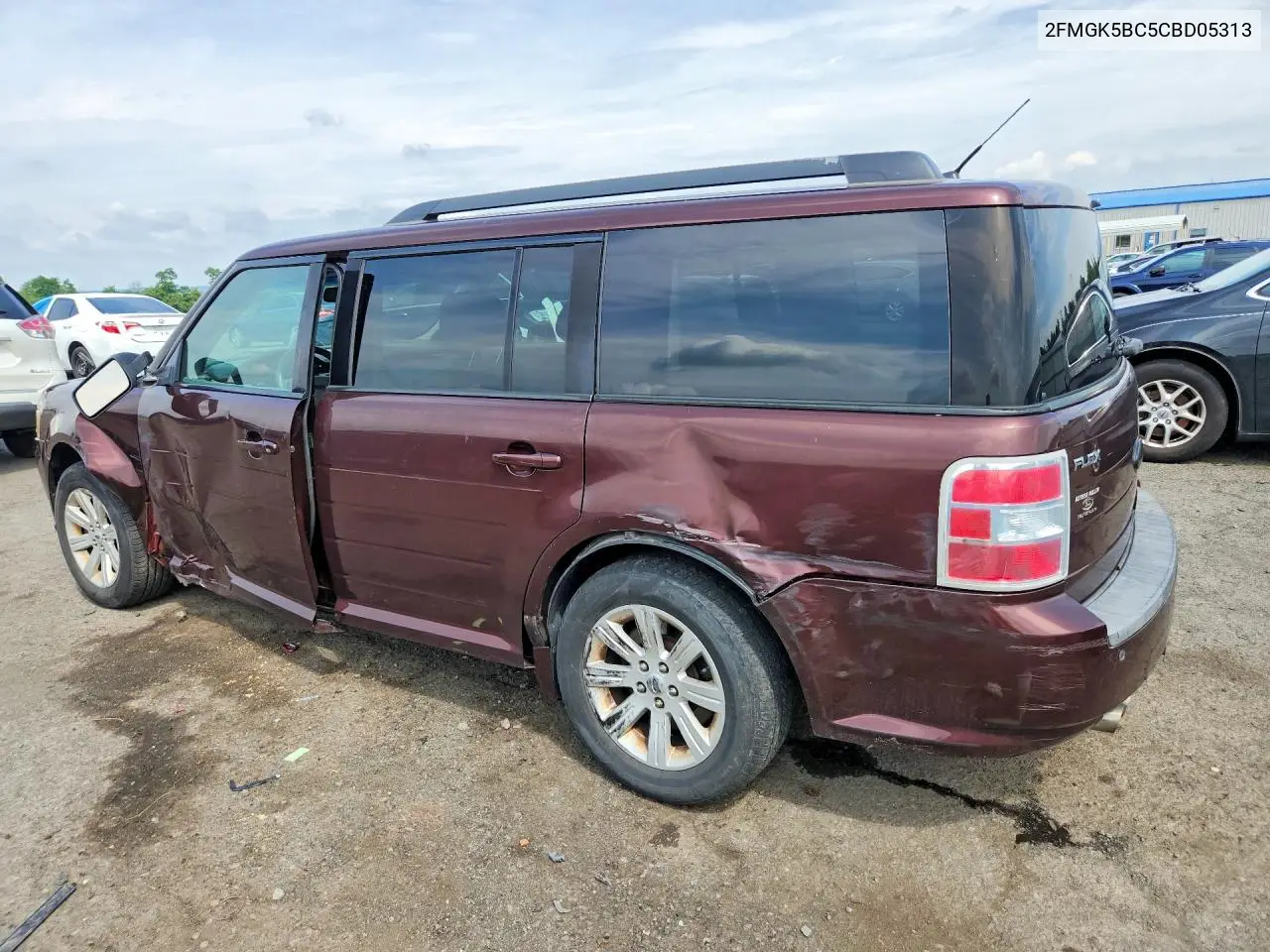 2012 Ford Flex Se VIN: 2FMGK5BC5CBD05313 Lot: 60825786