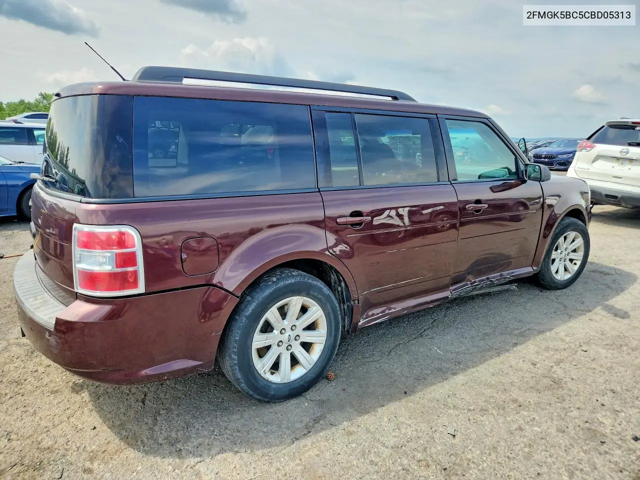2012 Ford Flex Se VIN: 2FMGK5BC5CBD05313 Lot: 60825786