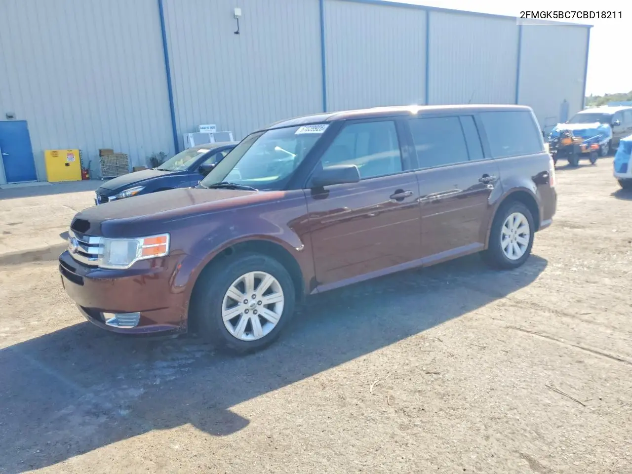 2012 Ford Flex Se VIN: 2FMGK5BC7CBD18211 Lot: 61039926