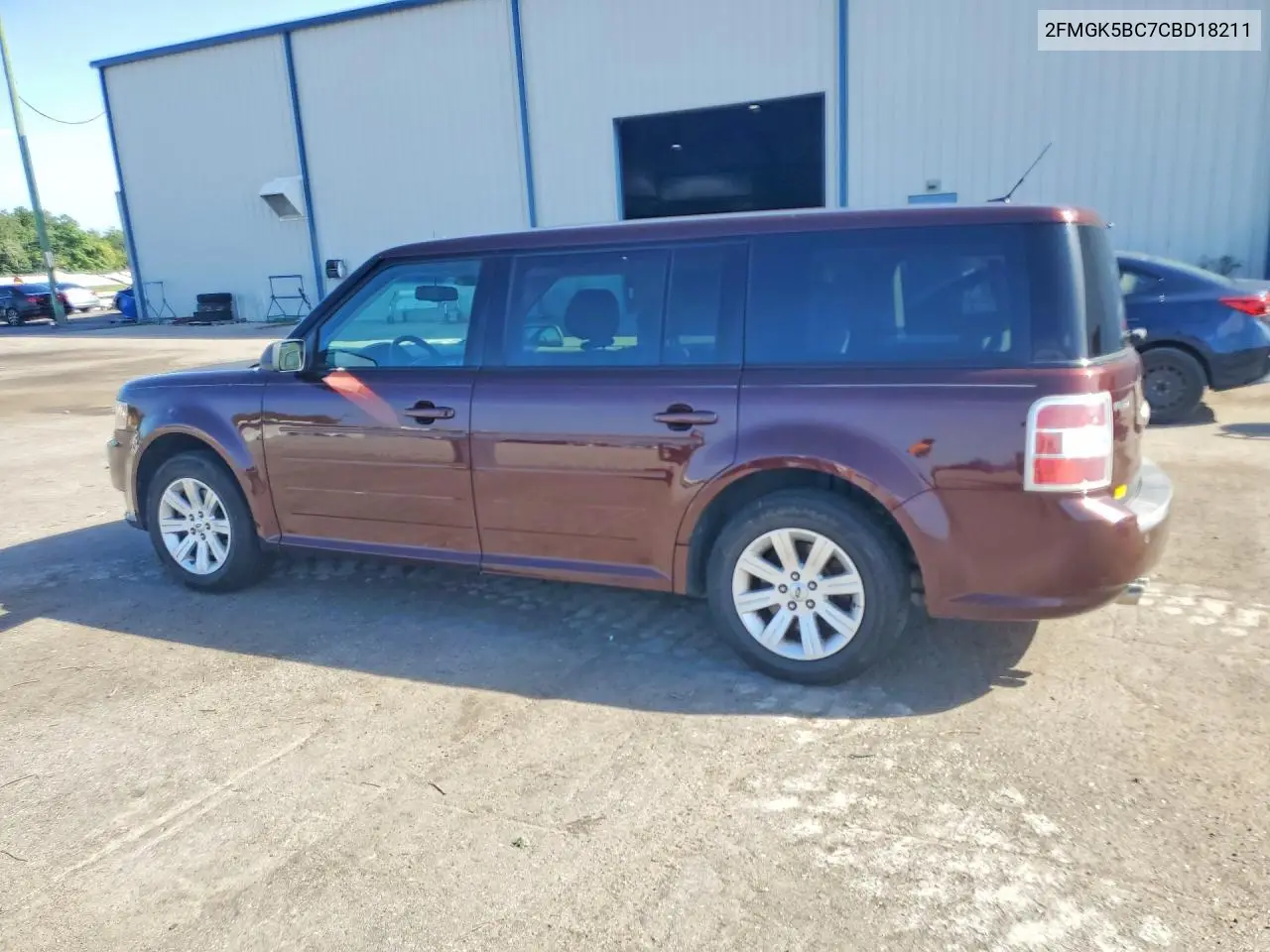 2012 Ford Flex Se VIN: 2FMGK5BC7CBD18211 Lot: 61039926