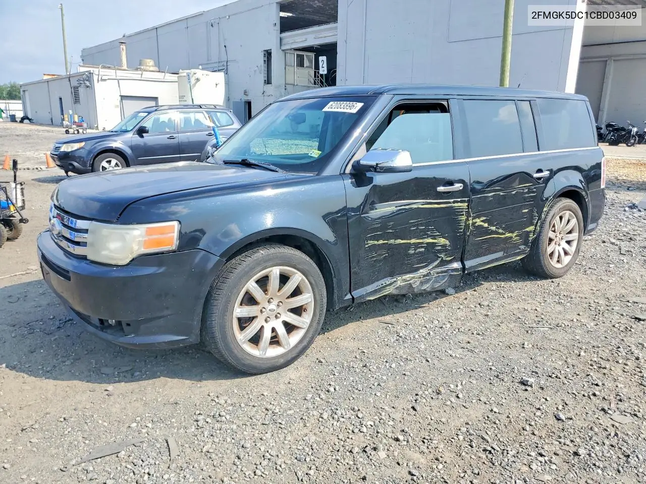 2012 Ford Flex Limited VIN: 2FMGK5DC1CBD03409 Lot: 62083896