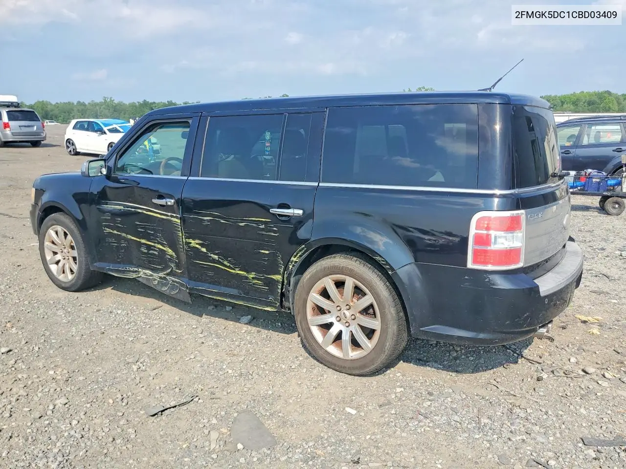 2012 Ford Flex Limited VIN: 2FMGK5DC1CBD03409 Lot: 62083896