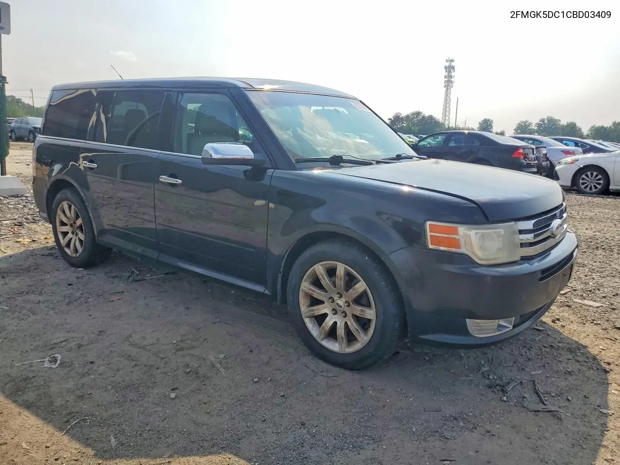 2012 Ford Flex Limited VIN: 2FMGK5DC1CBD03409 Lot: 62083896