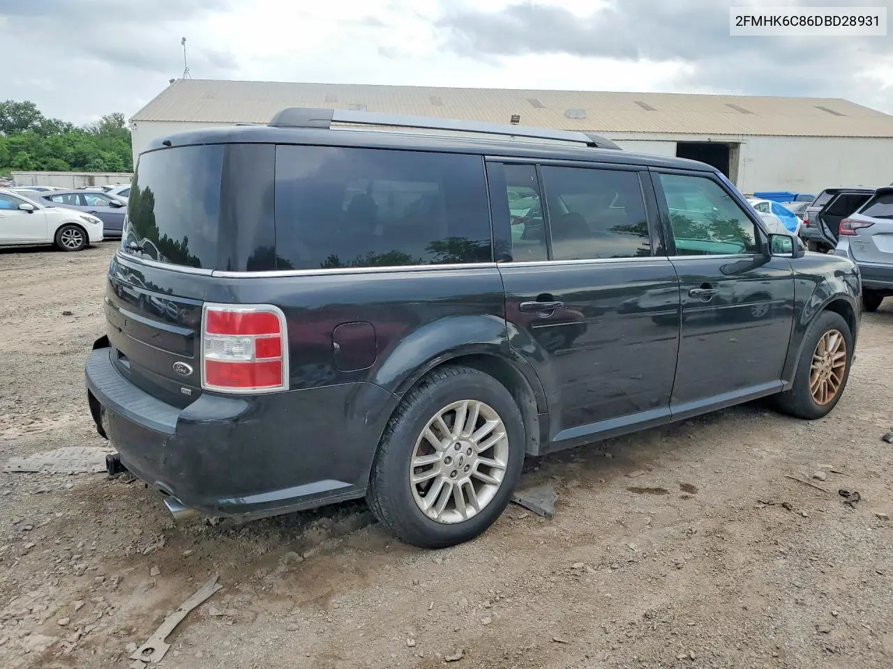2013 Ford Flex Sel VIN: 2FMHK6C86DBD28931 Lot: 56753316