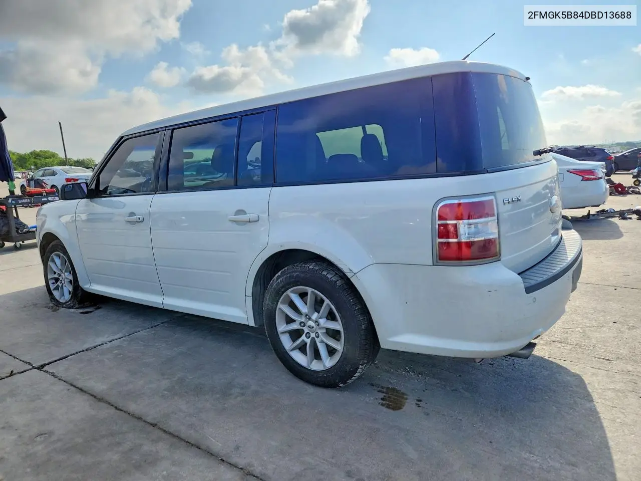 2013 Ford Flex Se VIN: 2FMGK5B84DBD13688 Lot: 57482956