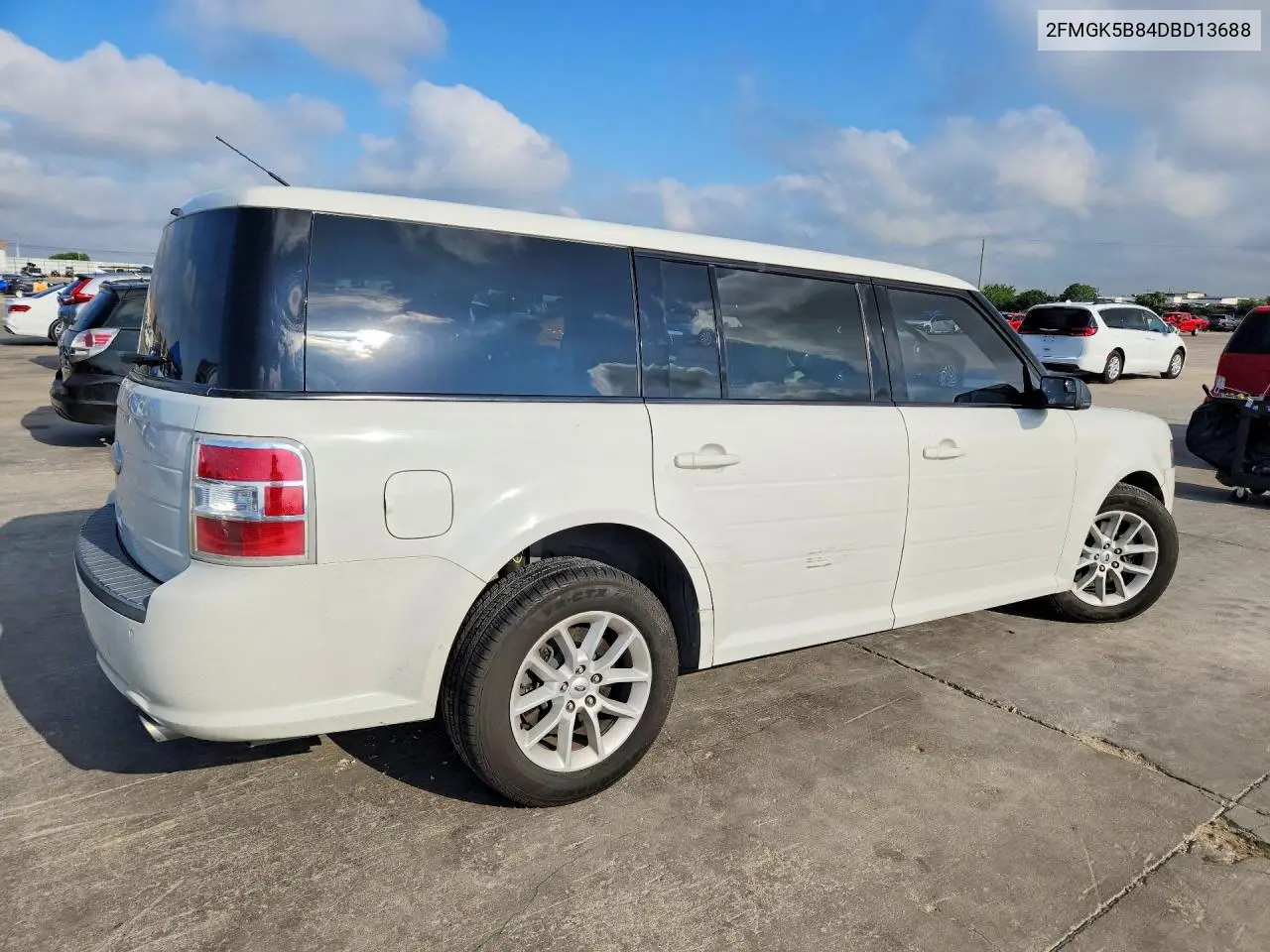 2013 Ford Flex Se VIN: 2FMGK5B84DBD13688 Lot: 57482956