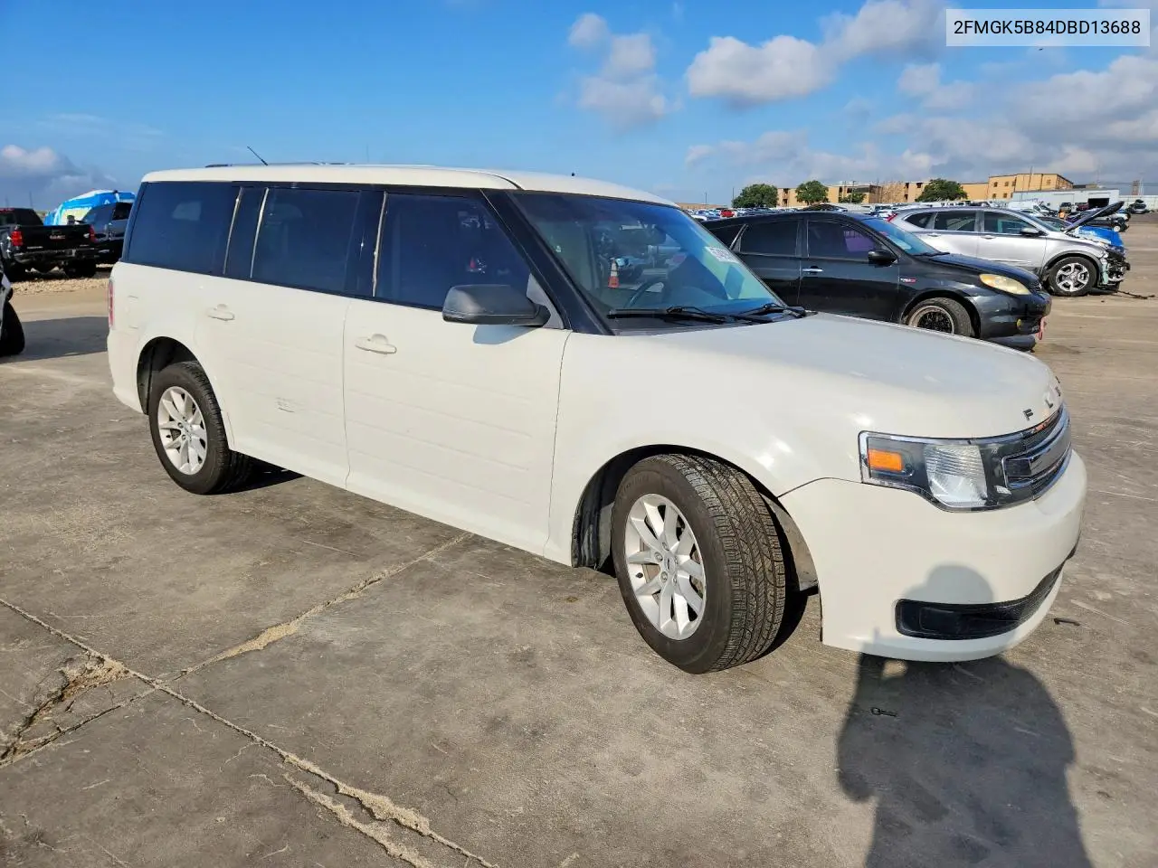 2013 Ford Flex Se VIN: 2FMGK5B84DBD13688 Lot: 57482956