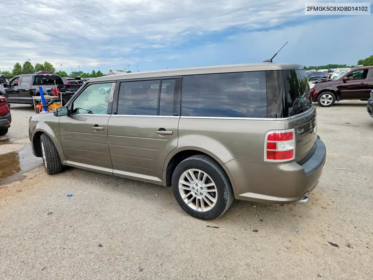 2013 Ford Flex Sel VIN: 2FMGK5C8XDBD14102 Lot: 57678366