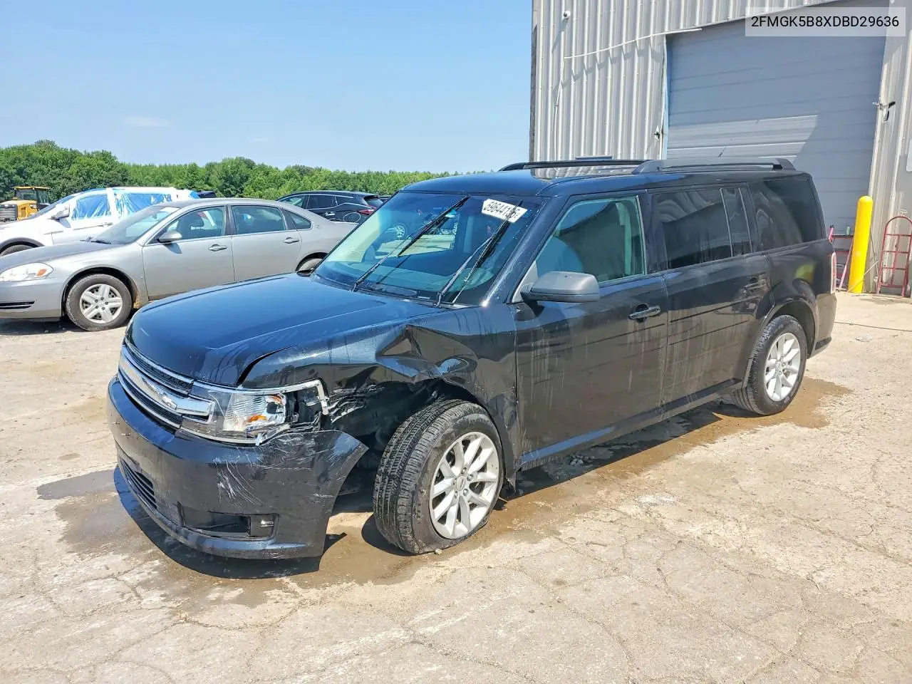2013 Ford Flex Se VIN: 2FMGK5B8XDBD29636 Lot: 59644156