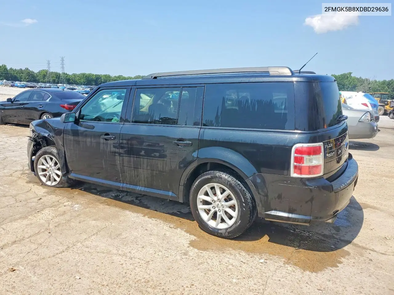 2013 Ford Flex Se VIN: 2FMGK5B8XDBD29636 Lot: 59644156