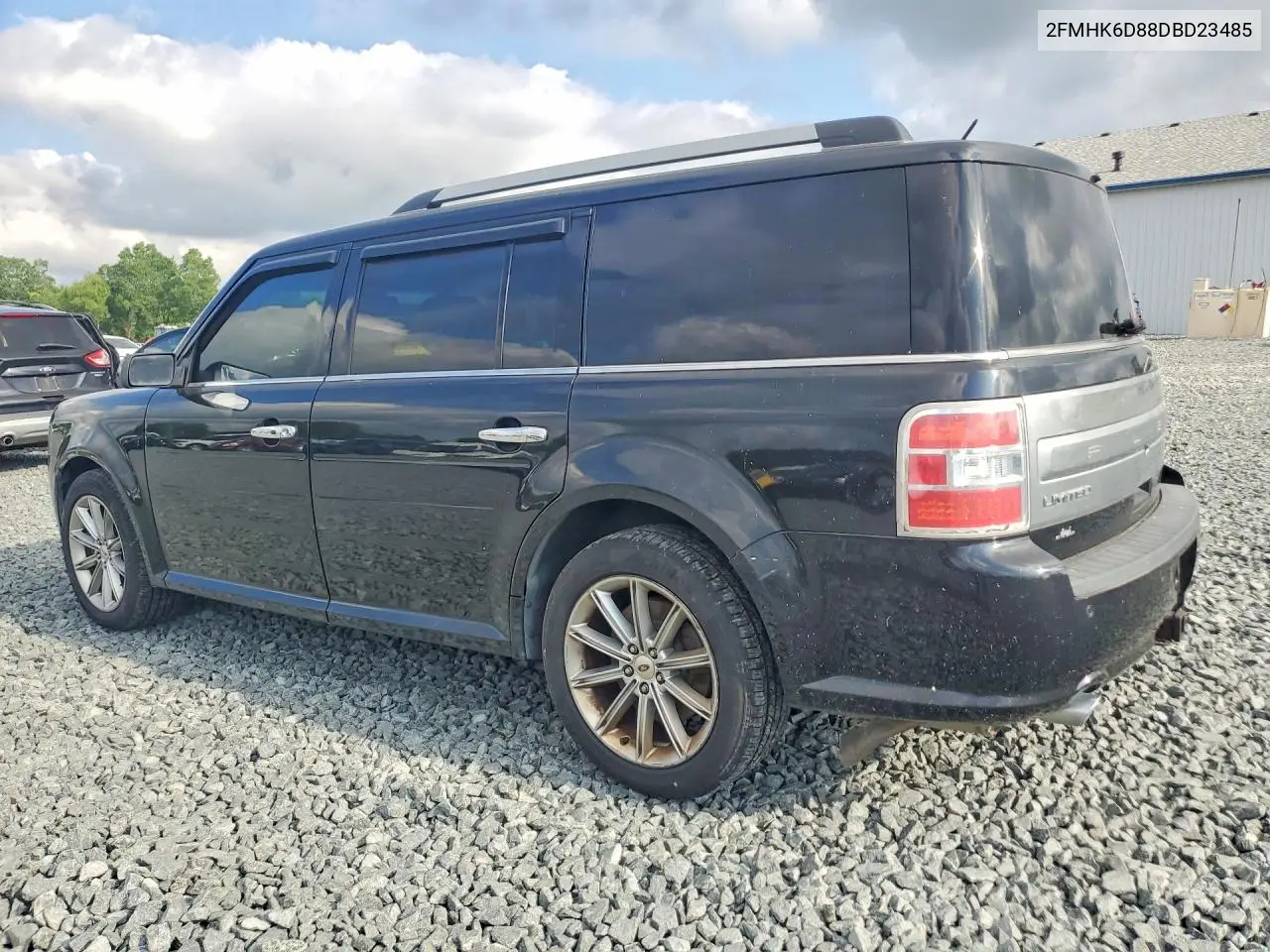 2013 Ford Flex Limited VIN: 2FMHK6D88DBD23485 Lot: 59890836