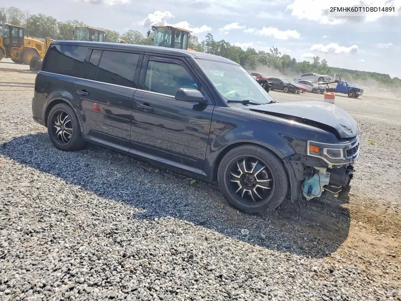 2013 Ford Flex Limited VIN: 2FMHK6DT1DBD14891 Lot: 59893556