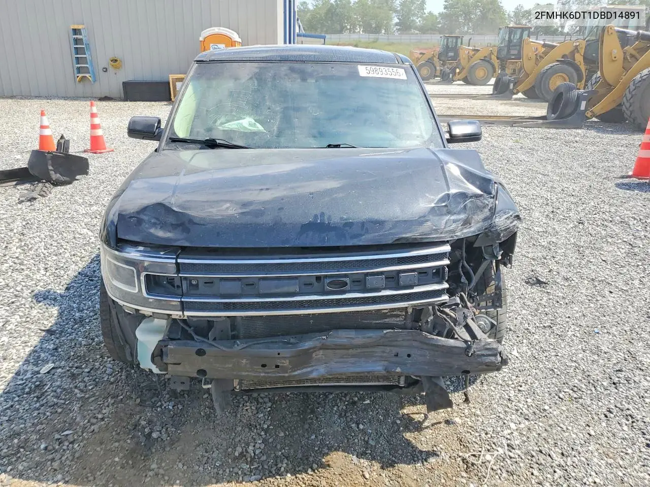 2013 Ford Flex Limited VIN: 2FMHK6DT1DBD14891 Lot: 59893556