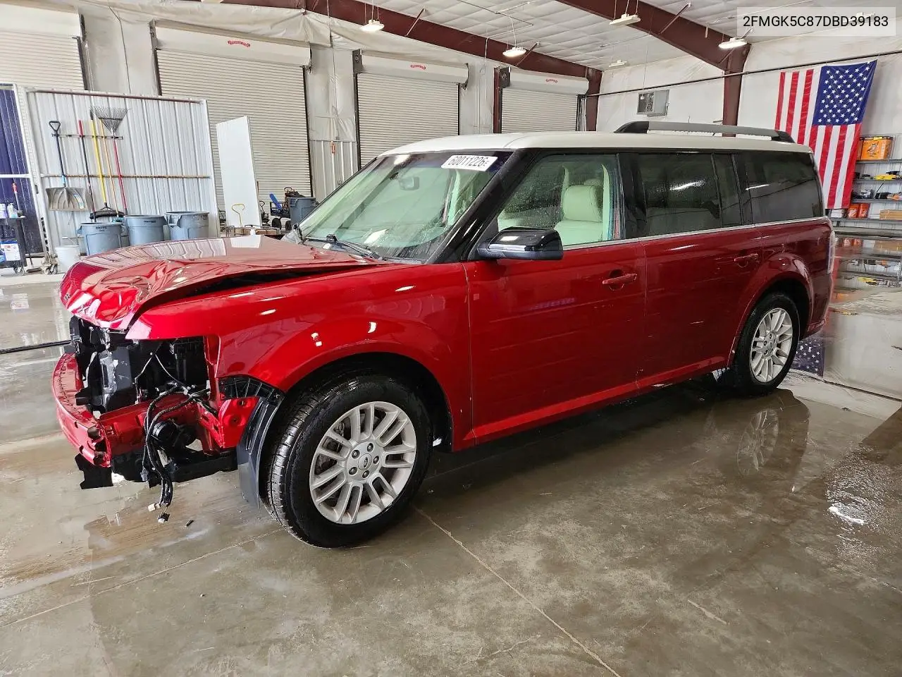 2013 Ford Flex Sel VIN: 2FMGK5C87DBD39183 Lot: 60011226