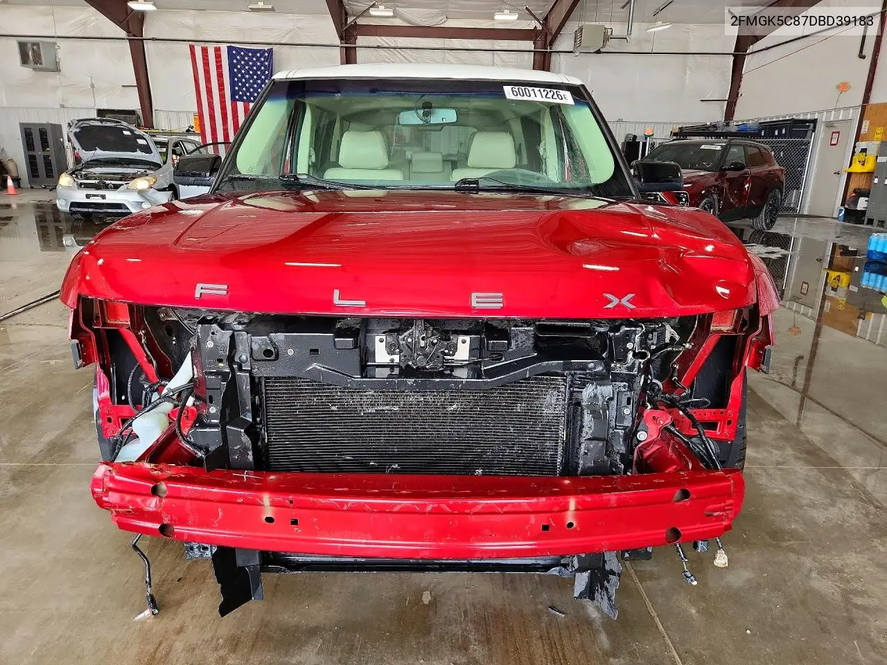 2013 Ford Flex Sel VIN: 2FMGK5C87DBD39183 Lot: 60011226