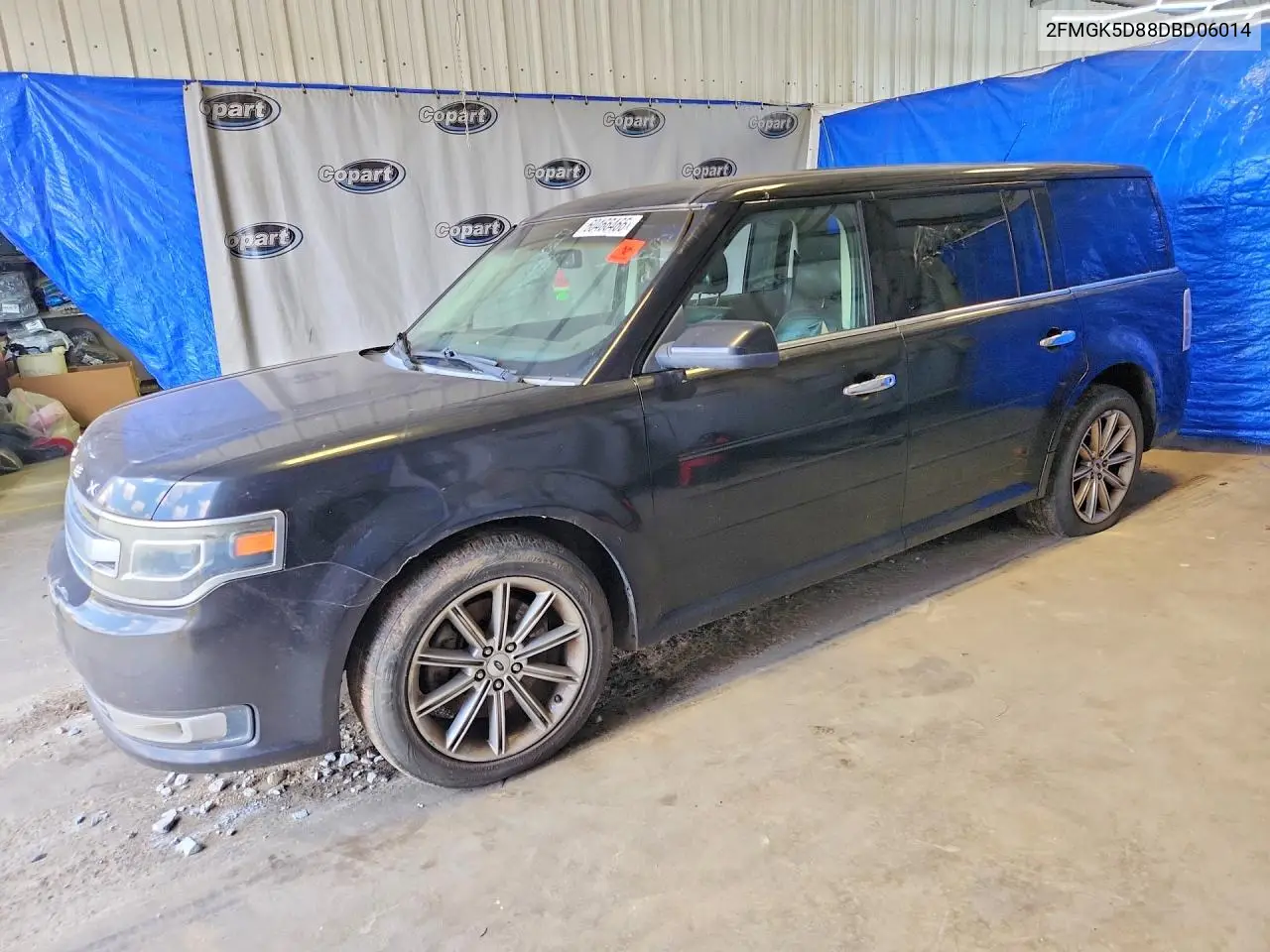 2013 Ford Flex Limited VIN: 2FMGK5D88DBD06014 Lot: 60466466