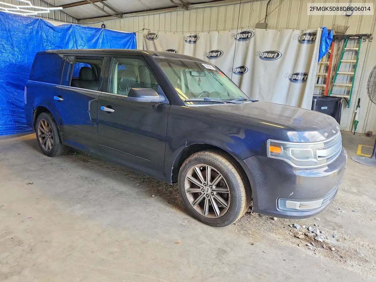 2013 Ford Flex Limited VIN: 2FMGK5D88DBD06014 Lot: 60466466