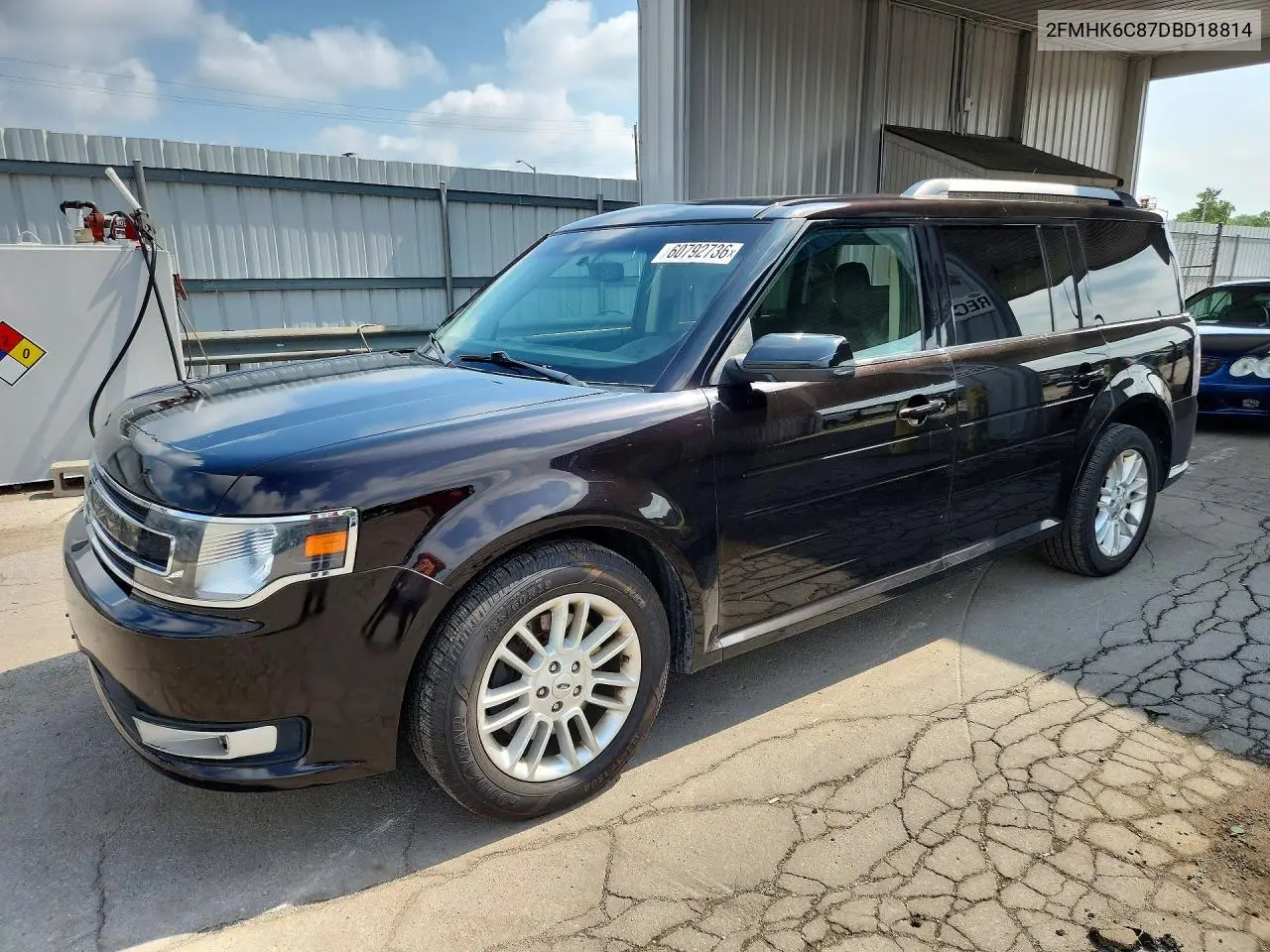 2013 Ford Flex Sel VIN: 2FMHK6C87DBD18814 Lot: 60792736