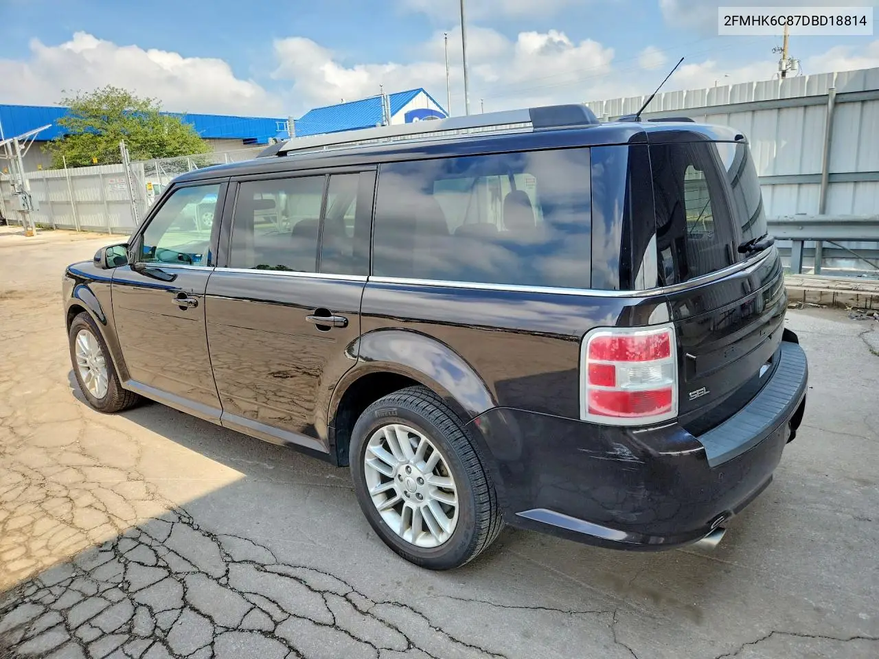 2013 Ford Flex Sel VIN: 2FMHK6C87DBD18814 Lot: 60792736