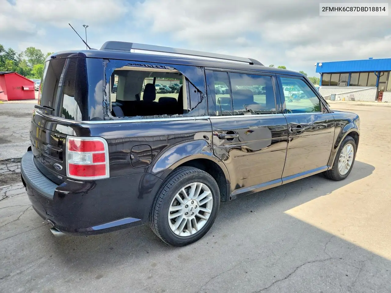 2013 Ford Flex Sel VIN: 2FMHK6C87DBD18814 Lot: 60792736