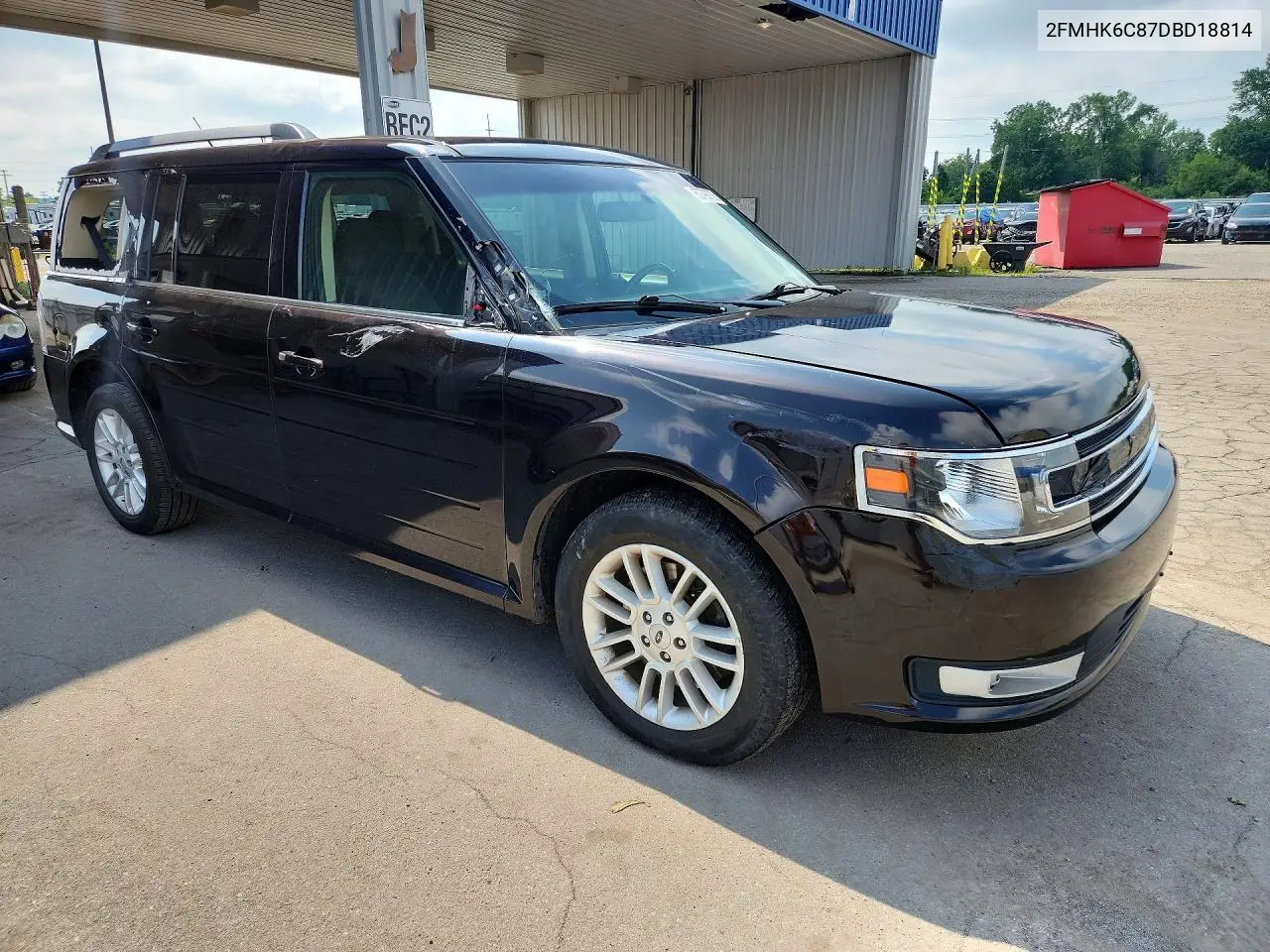 2013 Ford Flex Sel VIN: 2FMHK6C87DBD18814 Lot: 60792736