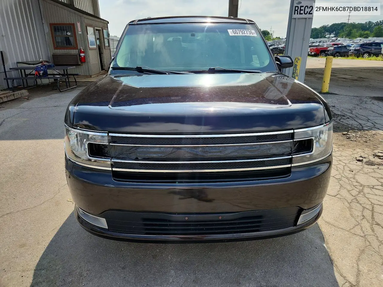 2013 Ford Flex Sel VIN: 2FMHK6C87DBD18814 Lot: 60792736