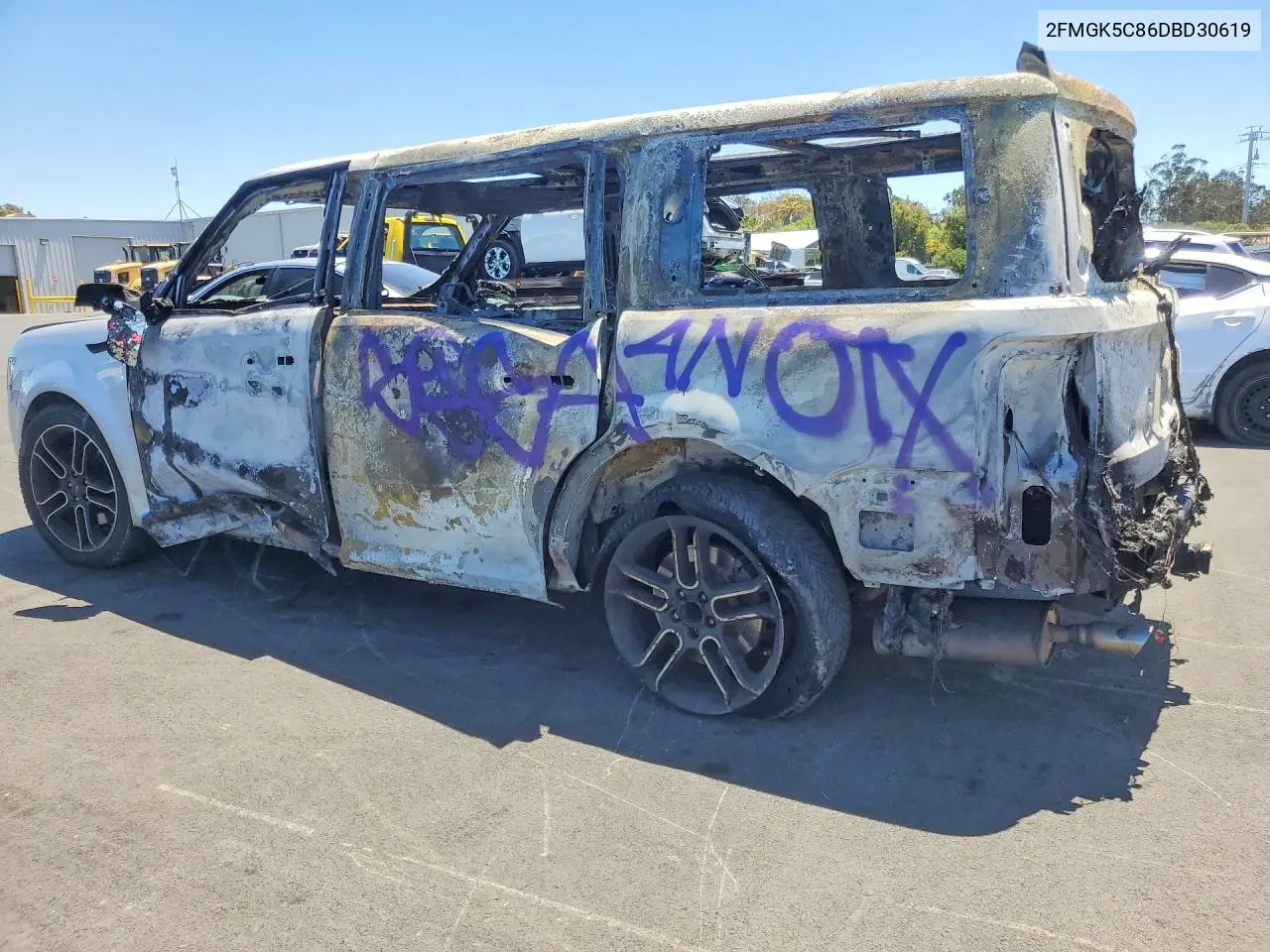 2013 Ford Flex Sel VIN: 2FMGK5C86DBD30619 Lot: 60804686