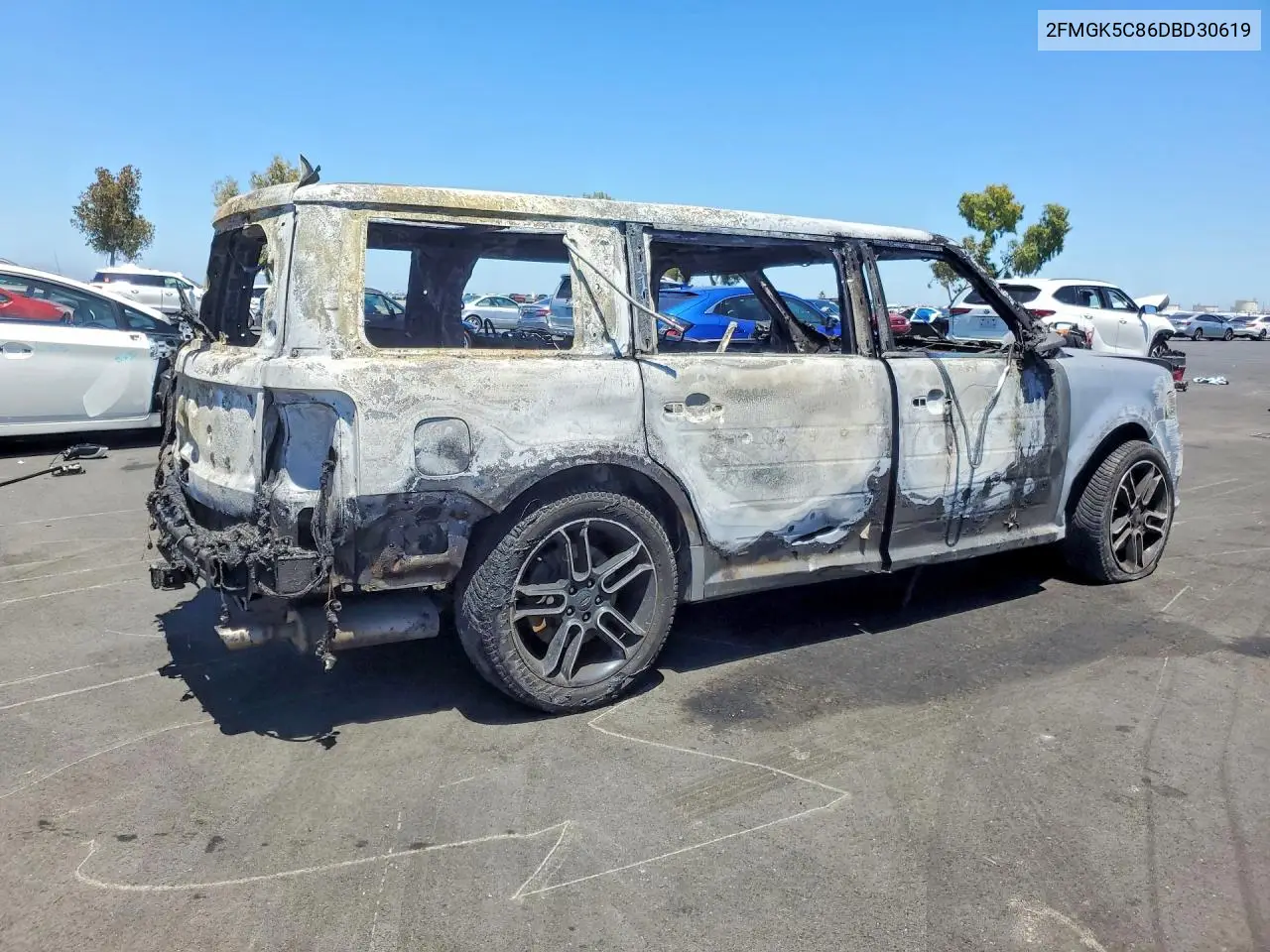 2013 Ford Flex Sel VIN: 2FMGK5C86DBD30619 Lot: 60804686