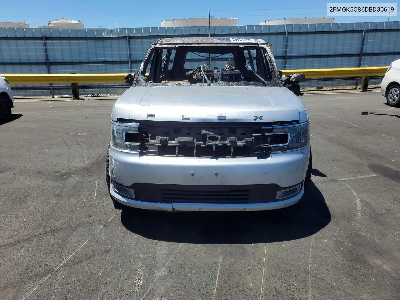 2013 Ford Flex Sel VIN: 2FMGK5C86DBD30619 Lot: 60804686