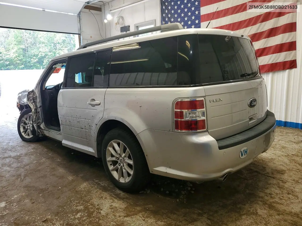 2013 Ford Flex Se VIN: 2FMGK5B88DBD21633 Lot: 60975986