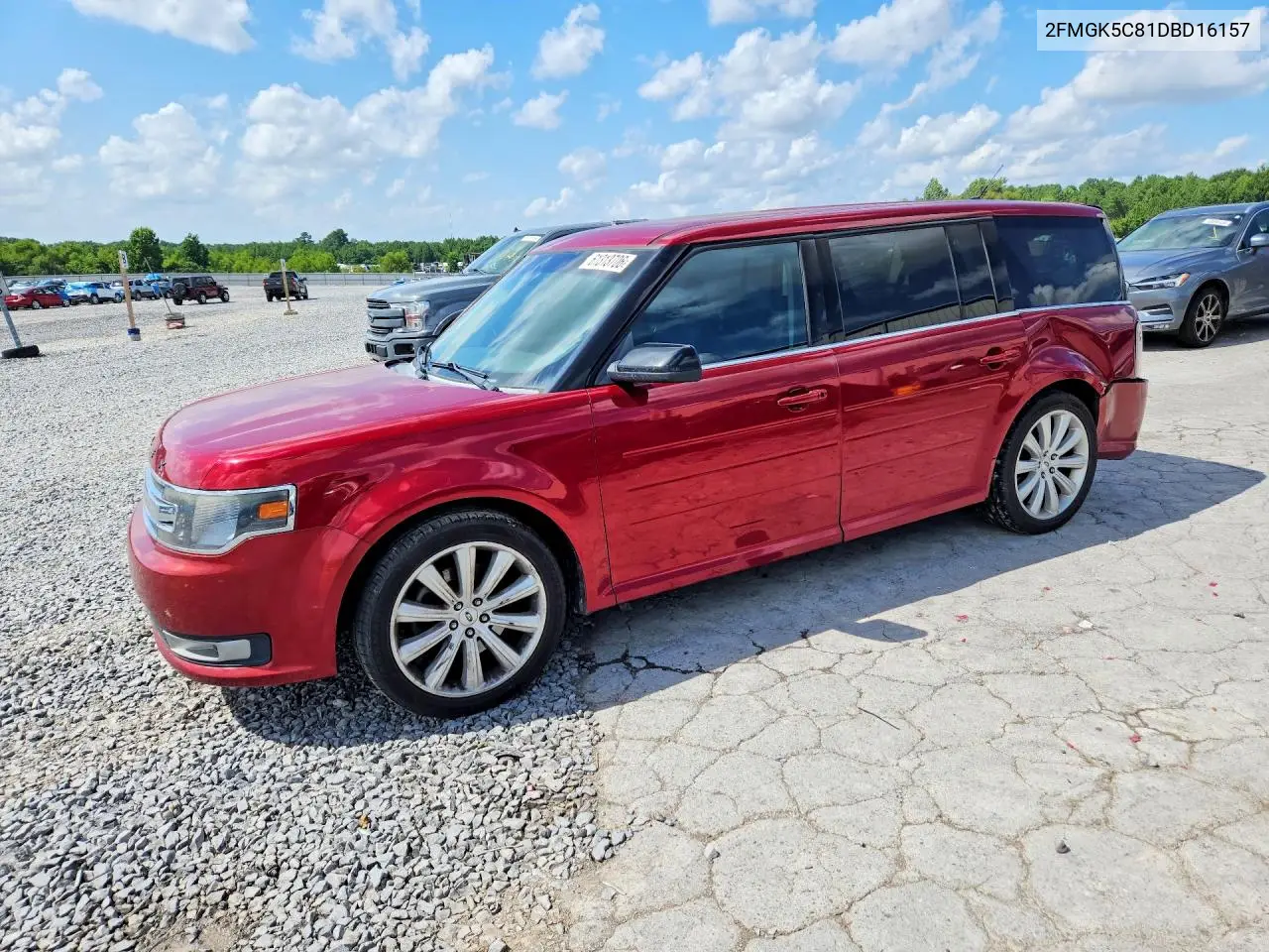 2013 Ford Flex Sel VIN: 2FMGK5C81DBD16157 Lot: 61313706