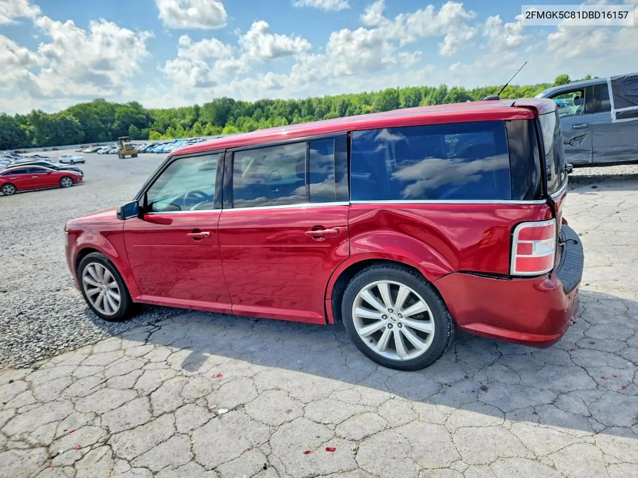 2013 Ford Flex Sel VIN: 2FMGK5C81DBD16157 Lot: 61313706
