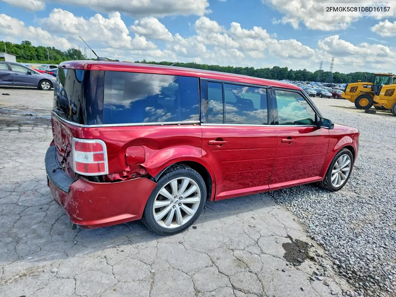 2013 Ford Flex Sel VIN: 2FMGK5C81DBD16157 Lot: 61313706